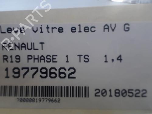 Used Front left window mechanism Front left window mechanism RENAULT 19 II (B/C53_) [1991-2001] 25648890 25648890