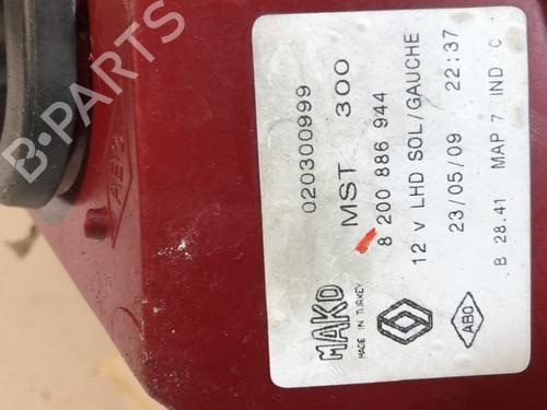 Left taillight RENAULT CLIO III (BR0/1, CR0/1) 1.5 dCi (C/BR0G, C/BR1G) | BP29598087C34