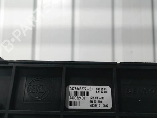 Climate control PEUGEOT PARTNER Tepee 1.6 HDi 90 | BP30443656I5