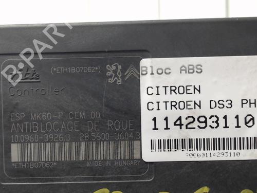 ABS pump CITROËN DS3 (SA_) 1.6 VTi 120 | BP31052532M43  - Image 6