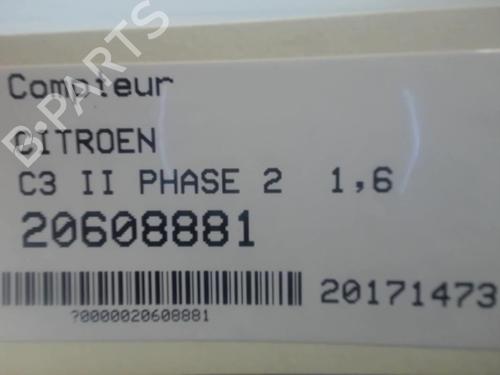 Instrument cluster CITROËN C3 II (SC_) 1.6 BlueHDi 100 | BP25643147C47 - Image 3