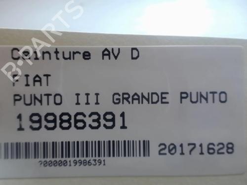 Used Front right seatbelt Front right seatbelt FIAT GRANDE PUNTO (199_) [2005-2026] 25635769 25635769