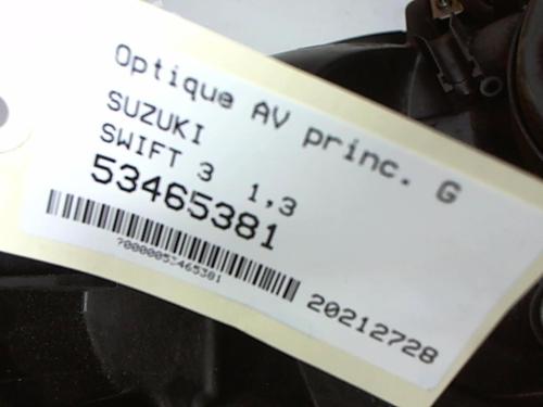 Left headlight SUZUKI SWIFT III (MZ, EZ) 1.3 (RS413, ZC11S) | BP25632682C28 - Image 2