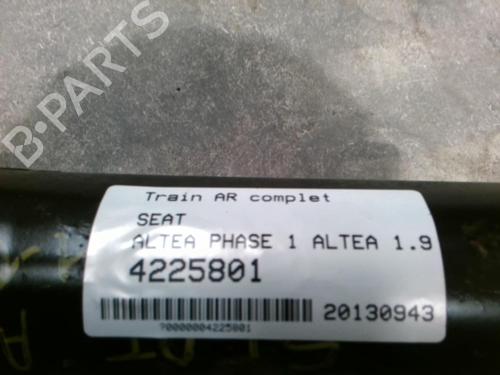 Rear axle SEAT ALTEA (5P1) 1.9 TDI | BP25641434M2 