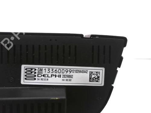 Climate control OPEL MERIVA B MPV (S10) 1.4 (75) | BP39114884I5 - Image 3