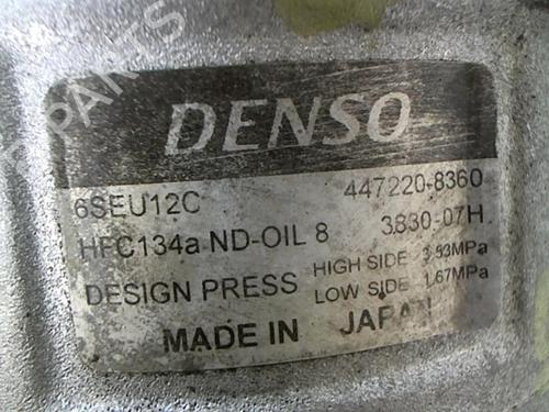 AC compressor MERCEDES-BENZ A-CLASS (W168) A 170 CDI (168.009, 168.109) | BP25646620M34 