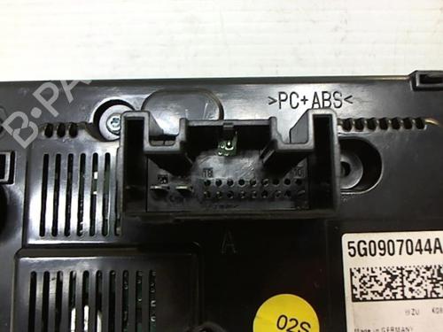 Climate control VW GOLF VII (5G1, BQ1, BE1, BE2) 1.6 TDI | BP25649477I5 