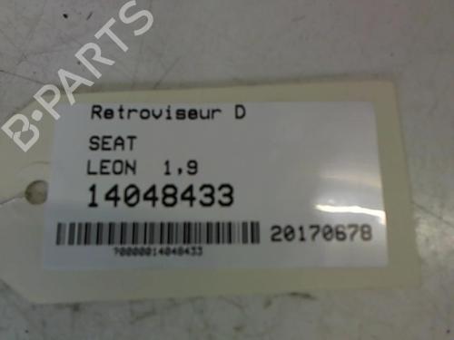 Right mirror SEAT LEON (1M1) 1.9 TDI | BP25638229C27 