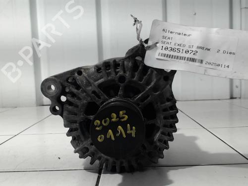 Used Alternator Alternator SEAT EXEO ST (3R5) 2.0 TDI (120 hp) 31801072 31801072