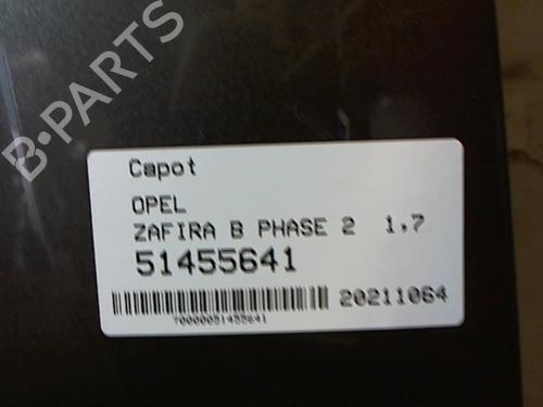 Hood OPEL ZAFIRA / ZAFIRA FAMILY B (A05) 1.7 CDTI (M75) | BP25645301C1 