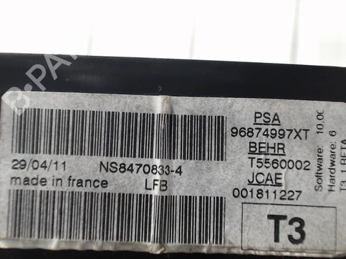 Climate control PEUGEOT 206+ (2L_, 2M_) 1.4 i | BP28544615I5 