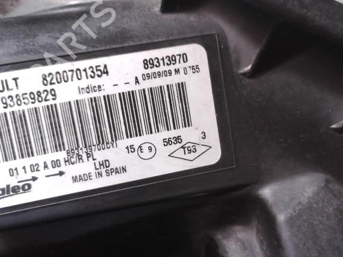 Used Left headlight Left headlight RENAULT TRAFIC II Bus (JL) 2.0 dCi 90 (JL00, JL01, JL0H, JL0M, JL0P, JL0S) (90 hp) 25649954 25649954