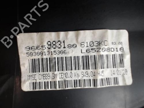 Instrument cluster PEUGEOT PARTNER Tepee 1.6 HDi 16V | BP25650969C47 