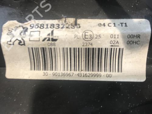 Right headlight PEUGEOT 307 Break (3E) 1.6 HDi 110 | BP29412195C29 