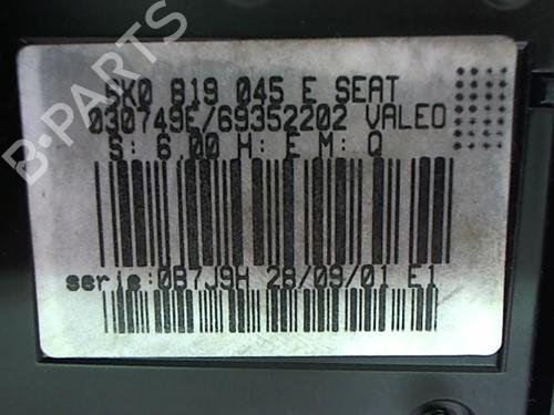 Comando chauffage Comando chauffage SEAT IBIZA II (6K1) 1.9 TDI (90 hp) 25647241 25647241