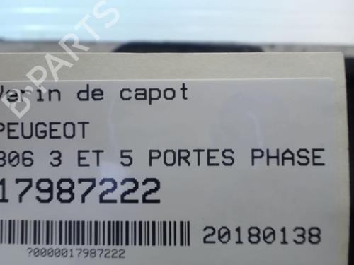 Hood lift support PEUGEOT 306 Hatchback (7A, 7C, N3, N5) 1.4 | BP25649003C139 