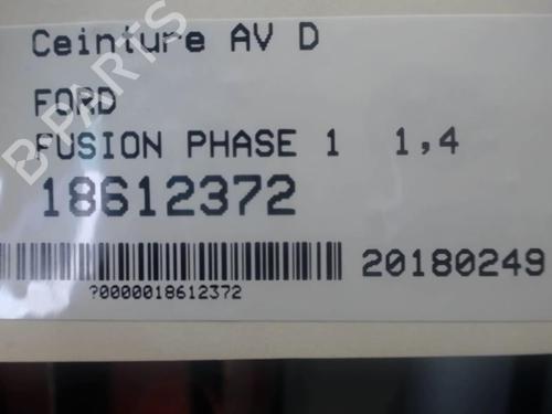 Used Front right seatbelt Front right seatbelt FORD FUSION (JU_) 1.4 TDCi (68 hp) 25648950 25648950