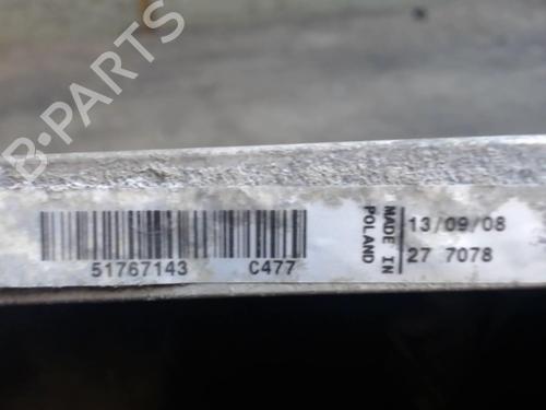 Used AC radiator AC radiator FIAT PANDA (169_) 1.3 D Multijet (169.AXC1A) (70 hp) 25645621 25645621