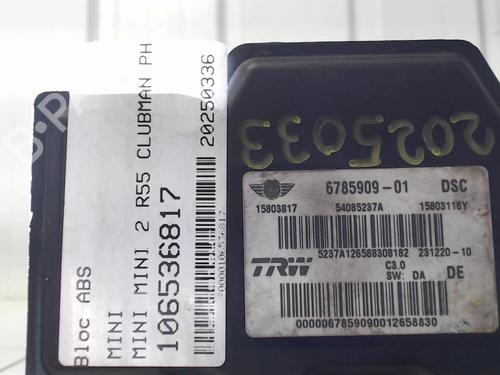 Used ABS pump MINI MINI CLUBMAN (R55) Cooper D (109 hp) 32062439