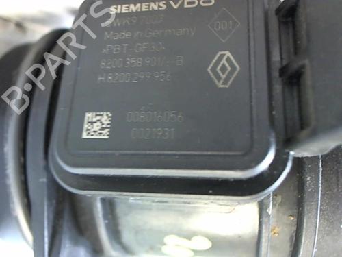 Used Mass air flow sensor Mass air flow sensor RENAULT MODUS / GRAND MODUS (F/JP0_) 1.5 dCi (FP0E, JP0E) (65 hp) 25649407 25649407