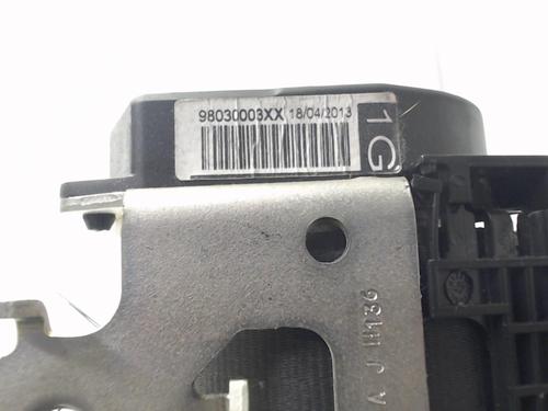 Used Front left seatbelt Front left seatbelt PEUGEOT 208 I (CA_, CC_) 1.2 VTI 82 (82 hp) 32104296 32104296