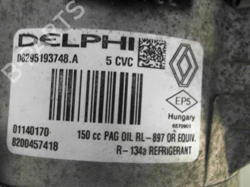 AC compressor RENAULT MEGANE II (BM0/1_, CM0/1_) 1.9 dCi (BM0G, CM0G) | BP25641028M34 