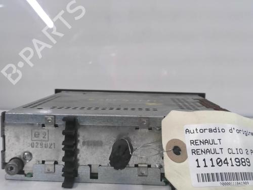 Radio RENAULT CLIO II (BB_, CB_) 1.2 (BB0A, BB0F, BB10, BB1K, BB28, BB2D, BB2H, CB0A,... | BP29897979E6 