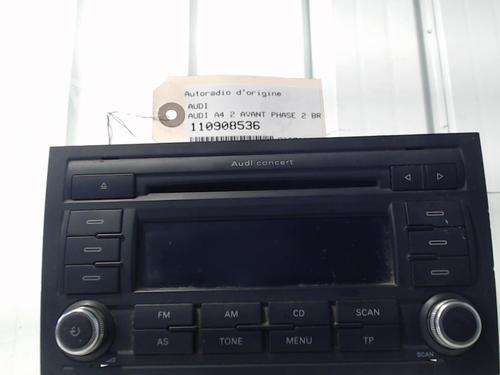 Used Radio AUDI A4 B7 Avant (8ED) 2.0 TDI (170 hp) 32062446