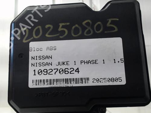 Used ABS pump NISSAN JUKE (F15) 1.5 dCi (110 hp) 30933206