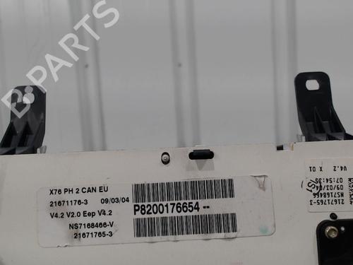 Instrument cluster RENAULT KANGOO Express (FC0/1_) 1.5 dCi (FC08, FC09) | BP25644806C47 