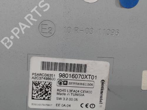 Radio CITROËN C3 II (SC_) 1.4 HDi 70 (SC8HZC, SC8HR0, SC8HP4) | BP25628802E6 - Image 3
