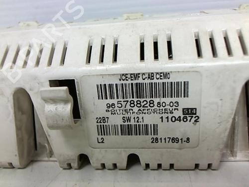 Used Display monitor Display monitor CITROËN C4 Coupe (LA_) 1.6 HDi (109 hp) 25627967 25627967