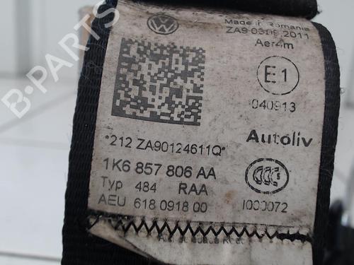 Used Rear right seatbelt Rear right seatbelt VW GOLF VI (5K1) 1.6 TDI (105 hp) 27885880 27885880