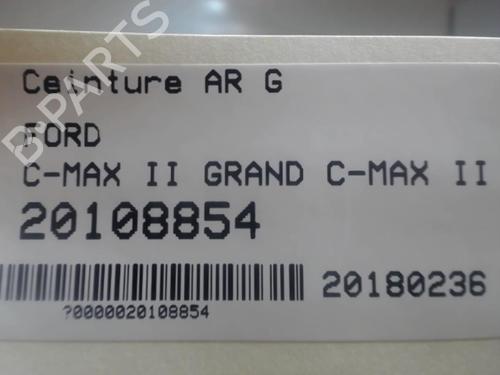 Used Rear left seatbelt Rear left seatbelt FORD GRAND C-MAX (DXA/CB7, DXA/CEU) 1.6 TDCi (115 hp) 25632145 25632145