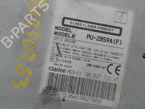 Used Radio Radio PEUGEOT 206 Hatchback (2A/C) 1.4 i (75 hp) 26599147 26599147