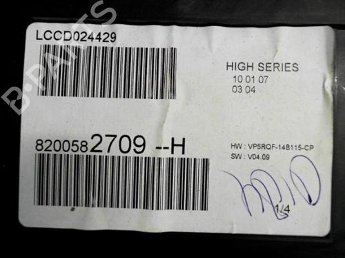 Used Instrument cluster Instrument cluster RENAULT CLIO III (BR0/1, CR0/1) 1.5 dCi (BR17, CR17) (86 hp) 25646347 25646347