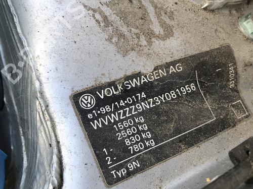 Front left window mechanism VW POLO (9N_, 9A_) 1.4 16V | BP25647706C22 