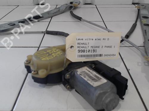 Front right window mechanism RENAULT MEGANE II (BM0/1_, CM0/1_) 1.9 dCi (BM0G, CM0G) | BP25628308C23 
