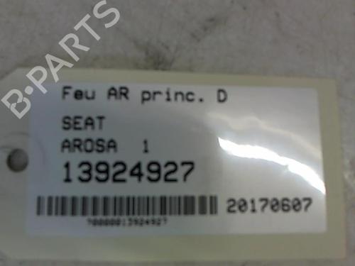 Right taillight SEAT AROSA (6H1) 1.0 | BP25643760C35 