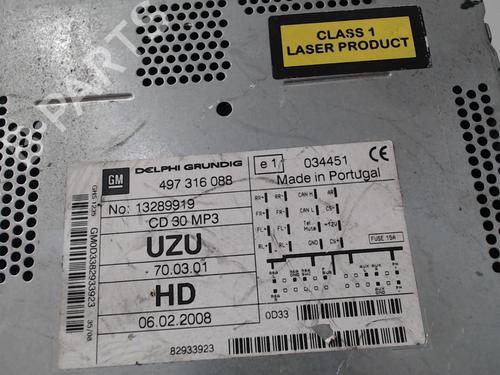 Radio OPEL CORSA D (S07) 1.4 (L08, L68) | BP27707452E6 - Image 3