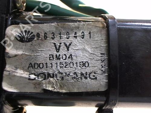 Front right window mechanism CHEVROLET MATIZ (M200, M250) 1.0 | BP25646993C23 