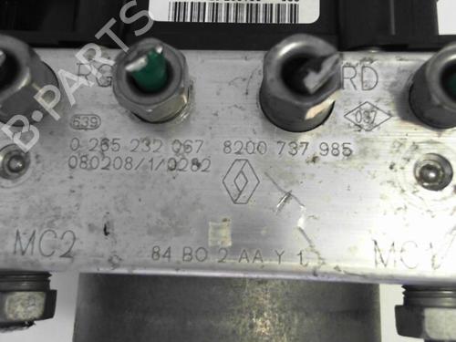 ABS pump RENAULT SCÉNIC II (JM0/1_) 1.5 dCi (JM1E, JM16) | BP25633978M43 