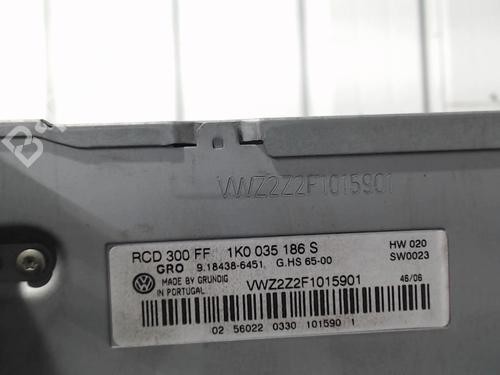 Radio VW EOS (1F7, 1F8) 2.0 TDI | BP30962119E6