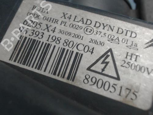 Right headlight CITROËN C5 I (DC_) 2.2 HDi (DC4HXB, DC4HXE) | BP25650704C29 - Image 2