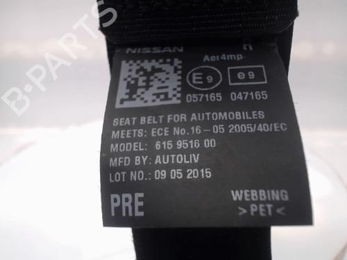 Front right seatbelt NISSAN NV200 Van 1.5 dCi 85 (M20, M20N, M20M) | BP28175655I25