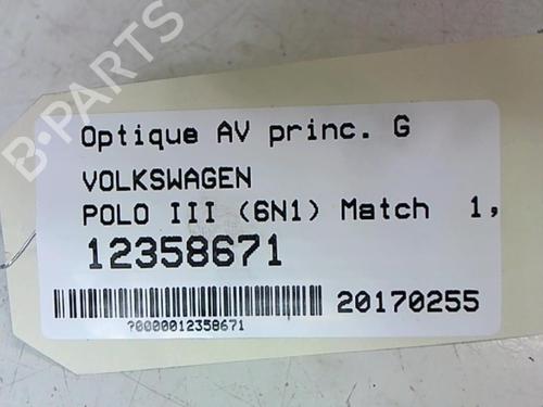 Used Left headlight VW POLO III (6N1) 64 1.9 D (64 hp) 25638407