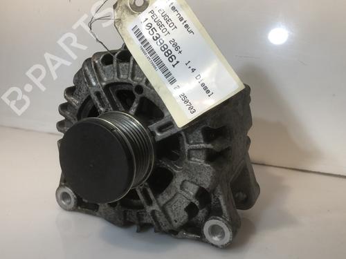 Used Alternator PEUGEOT 206+ (2L_, 2M_) 1.4 HDi eco 70 (68 hp) 29030006