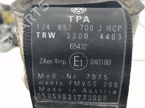 Used Front right seatbelt Front right seatbelt VW GOLF III (1H1) [1989-2000] 40601723 40601723
