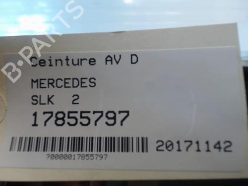 Used Front right seatbelt Front right seatbelt MERCEDES-BENZ SLK (R170) 200 (170.435) (136 hp) 25632220 25632220