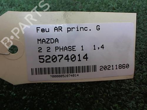 Left taillight MAZDA 2 (DE_, DH_) 1.4 MZR-CD | BP25650743C34  - Image 5